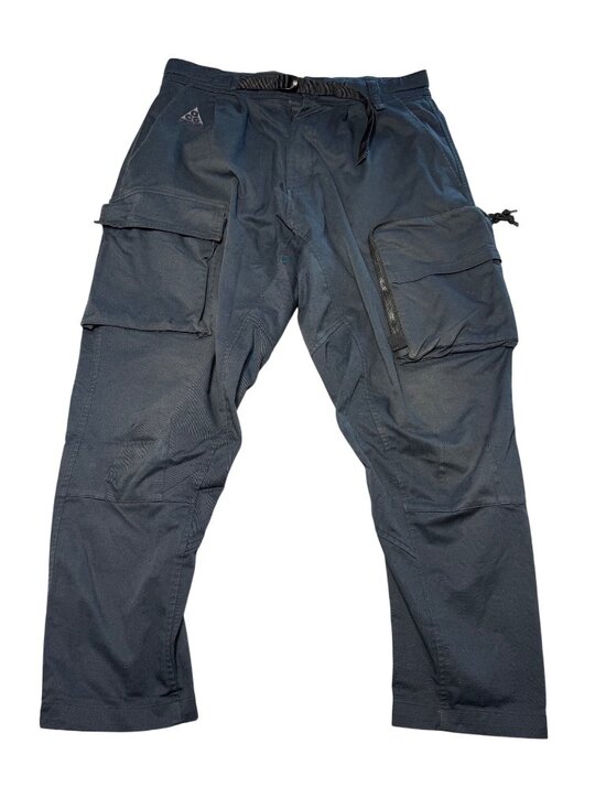 Nike ACG Other - Nike ACG Woven Cargo Pants Men Medium Black Belted Paratrooper Errolson Hugh